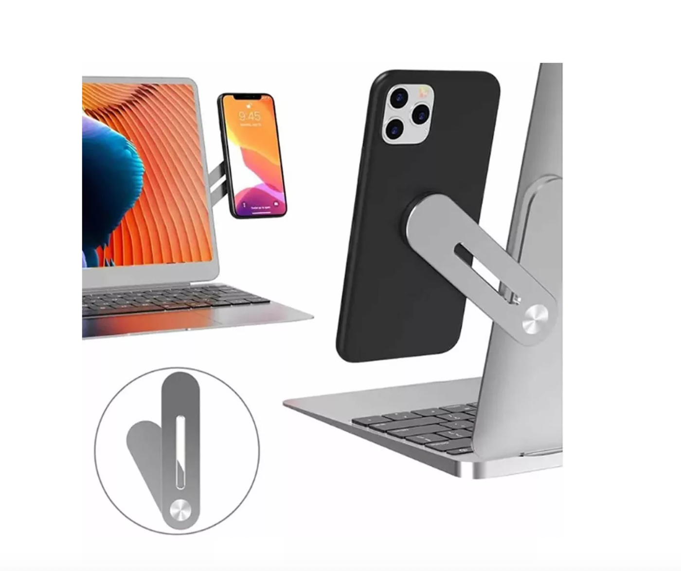 Soporte Magnético Celular Para Notebook