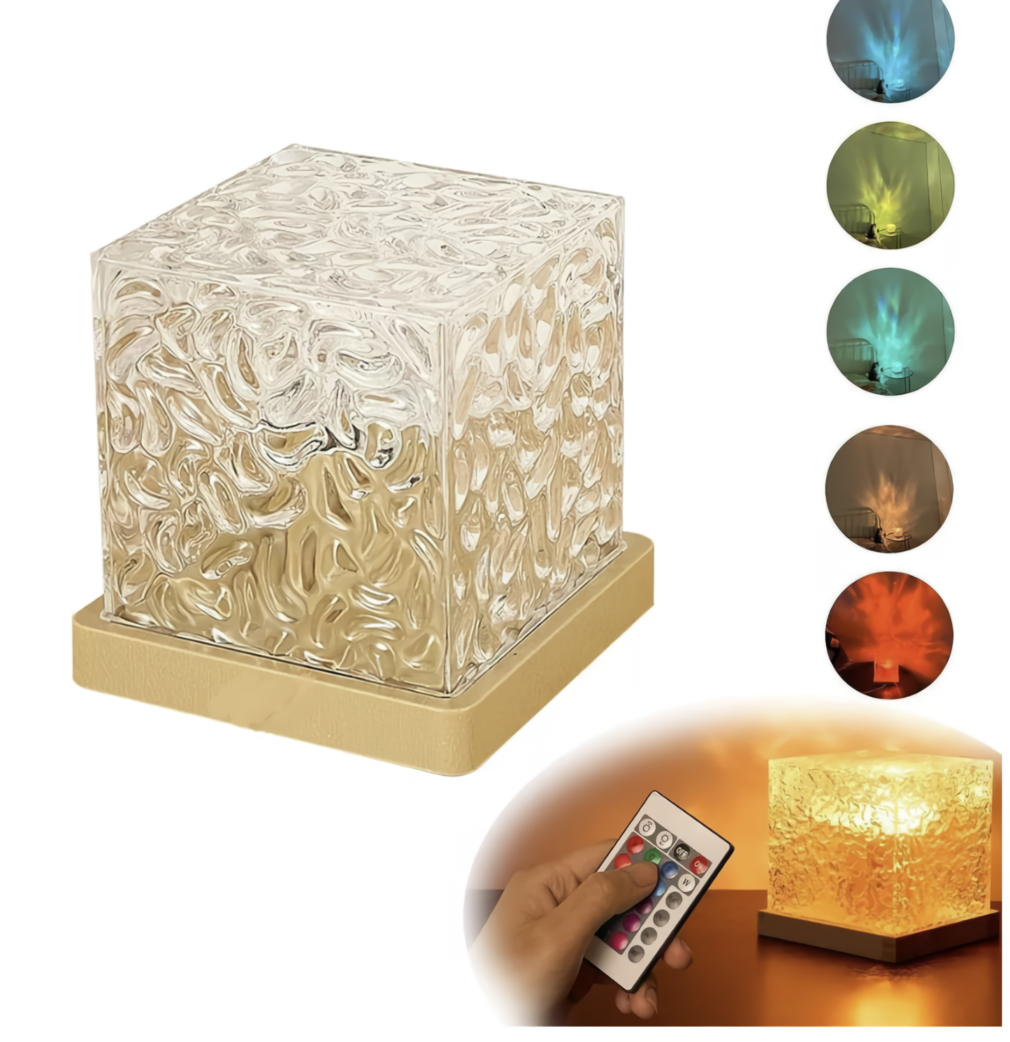 Lámpara De Agua Celestial - Cambia el Ambiente de tu habitación.