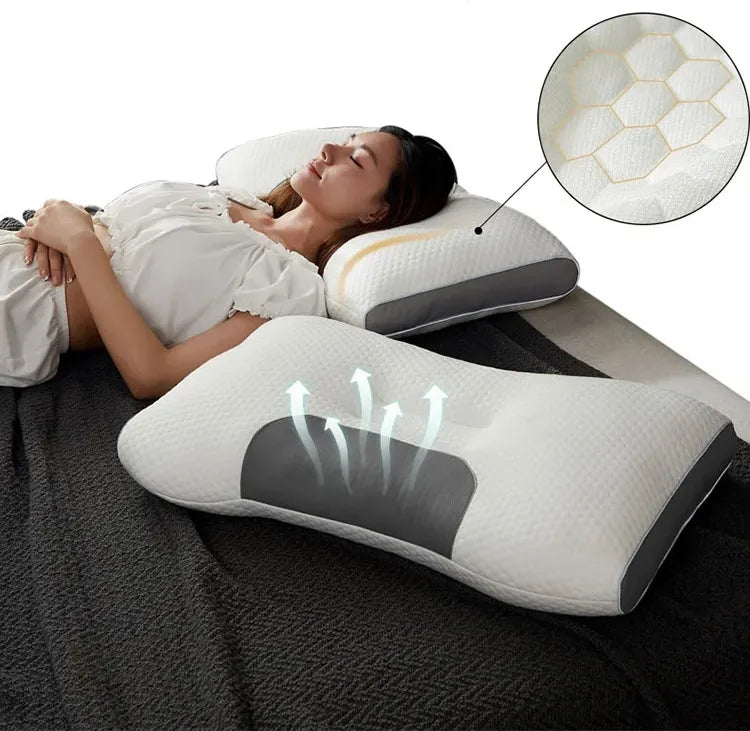 Almohada Viscoelástica - Alineación Perfecta - Sueño Reparador en 5 Días