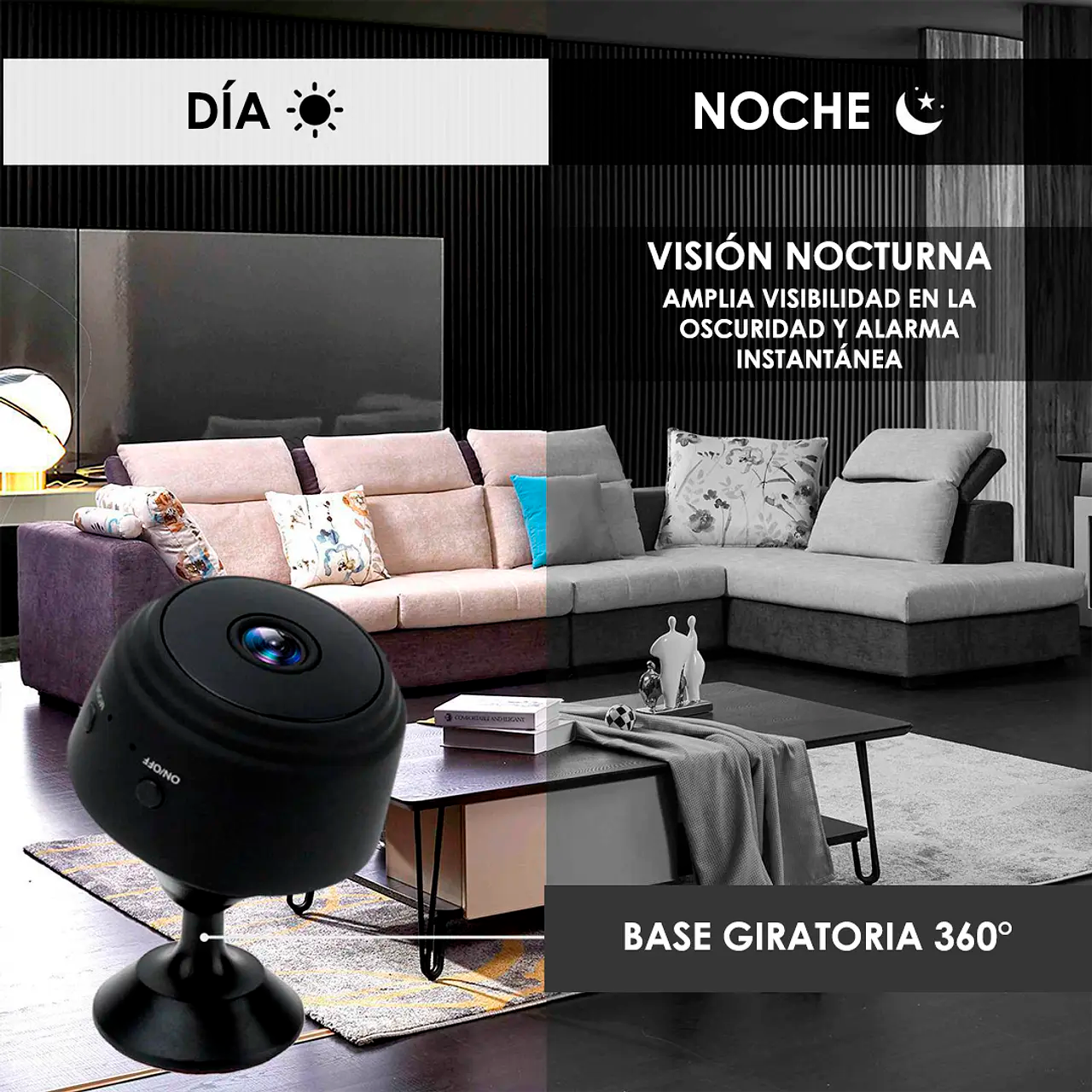 Cámara de Vigilancia - Monitoreo Efectivo - Asegura la protección de tu hogar y seres queridos en todo momento.