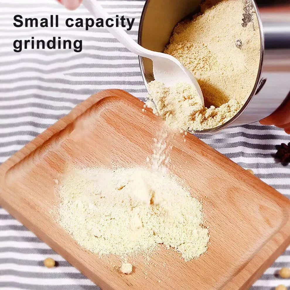 Grindmaster™ - Procesador de Especias - Transforma tus especias en polvo en menos de un minuto, realzando tus platillos.