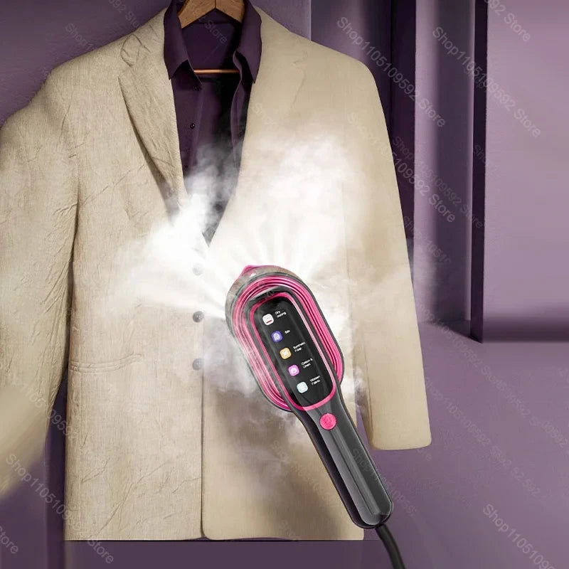 Plancha de Vapor Portátil para Ropa — Alisado Rápido en Casa y Viaje