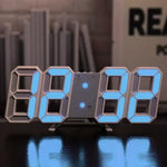 Reloj Digital LED Acrílico — Diseño Moderno con Luz Ambiental para el Hogar