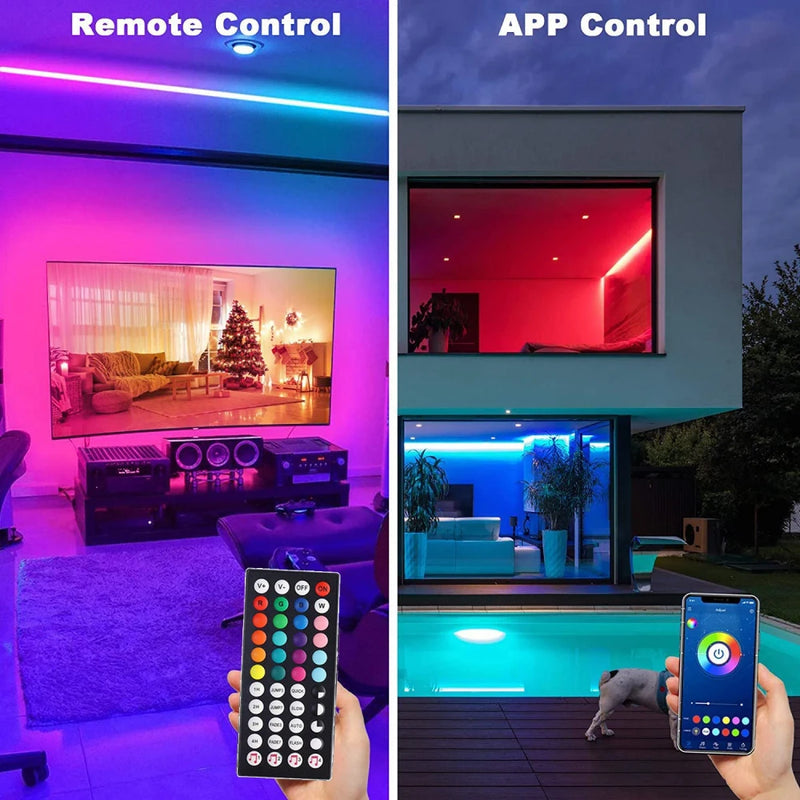 Tira LED RGB WiFi con Control por App — Ambienta cualquier habitación