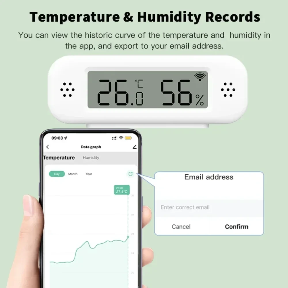 Sensor de Temperatura y Humedad WiFi — Monitoriza tu Hogar en Tiempo Real
