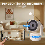 Cámara de Seguridad WiFi 360° — Vigila tu Hogar en Tiempo Real