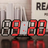 Reloj Digital LED Acrílico — Diseño Moderno con Luz Ambiental para el Hogar