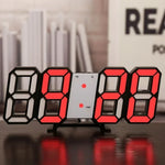 Reloj Digital LED Acrílico — Diseño Moderno con Luz Ambiental para el Hogar