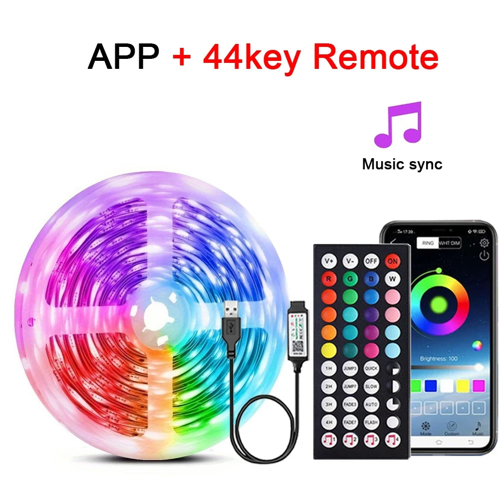 Tira LED RGB WiFi con Control por App — Ambienta cualquier habitación