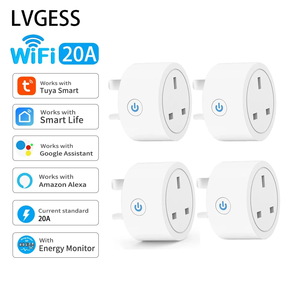 Enchufe Inteligente WiFi — Controla y Ahorra Energía desde el Móvil