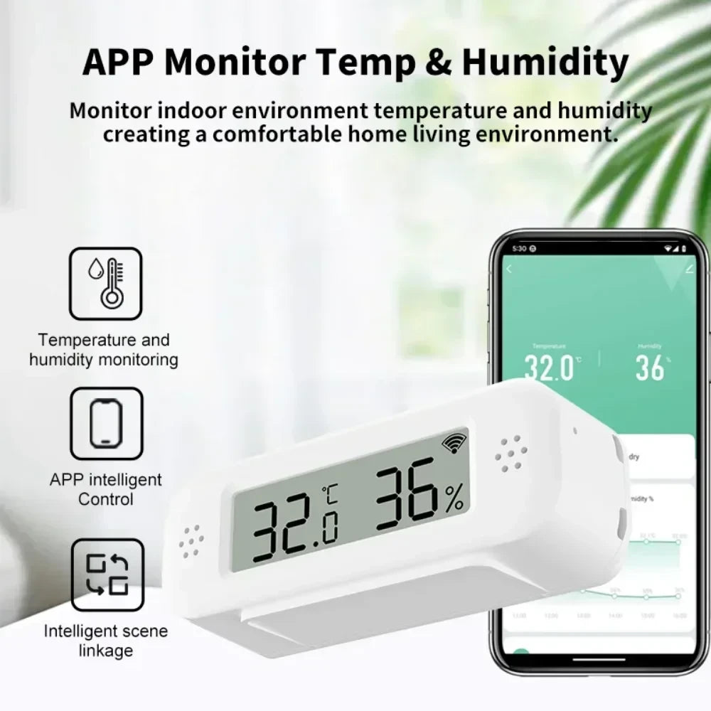 Sensor de Temperatura y Humedad WiFi — Monitoriza tu Hogar en Tiempo Real