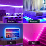 Tira LED RGB WiFi con Control por App — Ambienta cualquier habitación