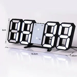 Reloj Digital LED Acrílico — Diseño Moderno con Luz Ambiental para el Hogar
