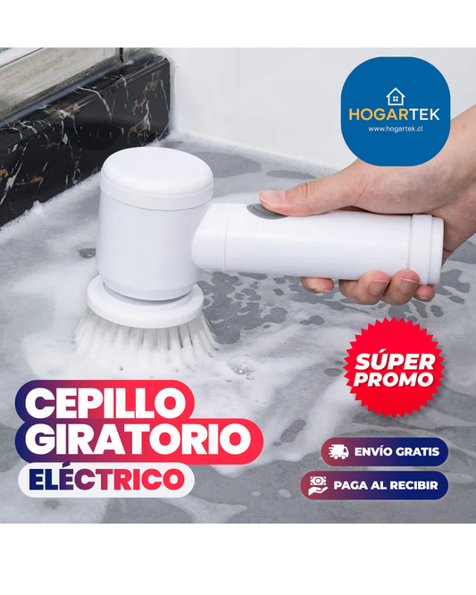 Fregador portátil recargable - Elimina suciedad y manchas sin esfuerzo - Resultados visibles en 10 minutos