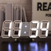 Reloj Digital LED Acrílico — Diseño Moderno con Luz Ambiental para el Hogar
