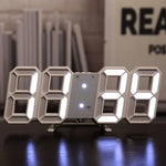 Reloj Digital LED Acrílico — Diseño Moderno con Luz Ambiental para el Hogar