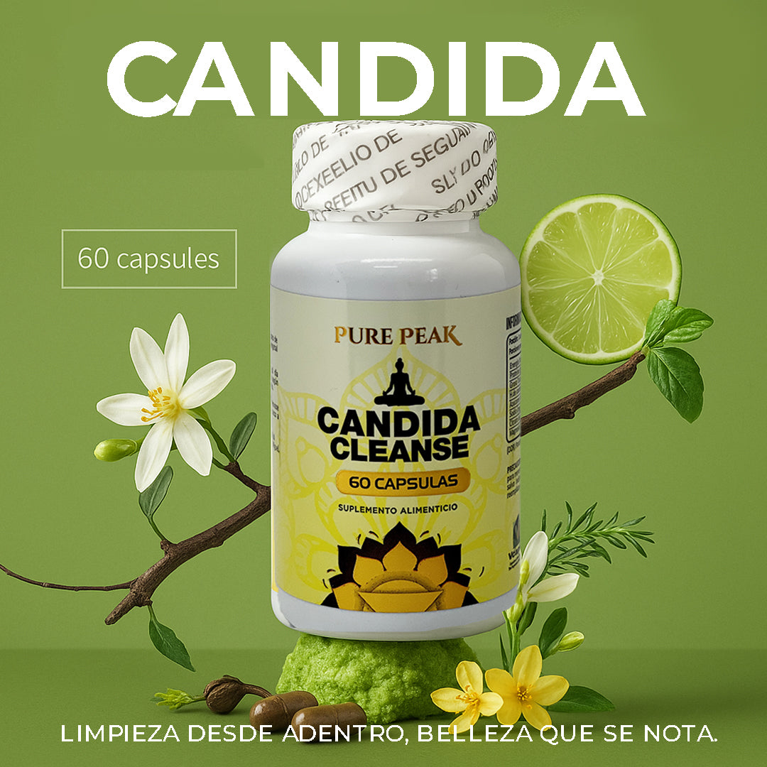 CANDIDA CLEANSE 1000MG 60 CAPS - Cuerpo Sano, Mente sana.