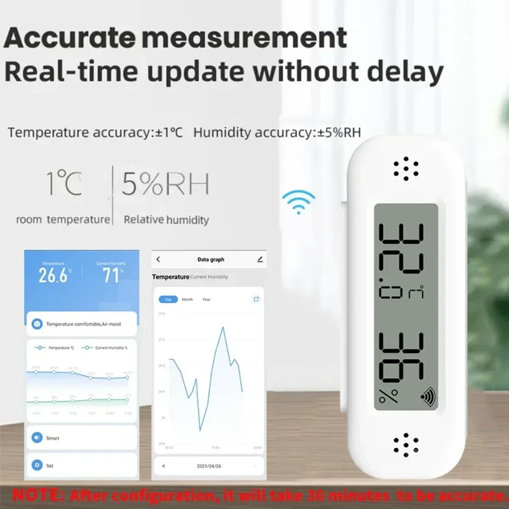 Sensor de Temperatura y Humedad WiFi — Monitoriza tu Hogar en Tiempo Real
